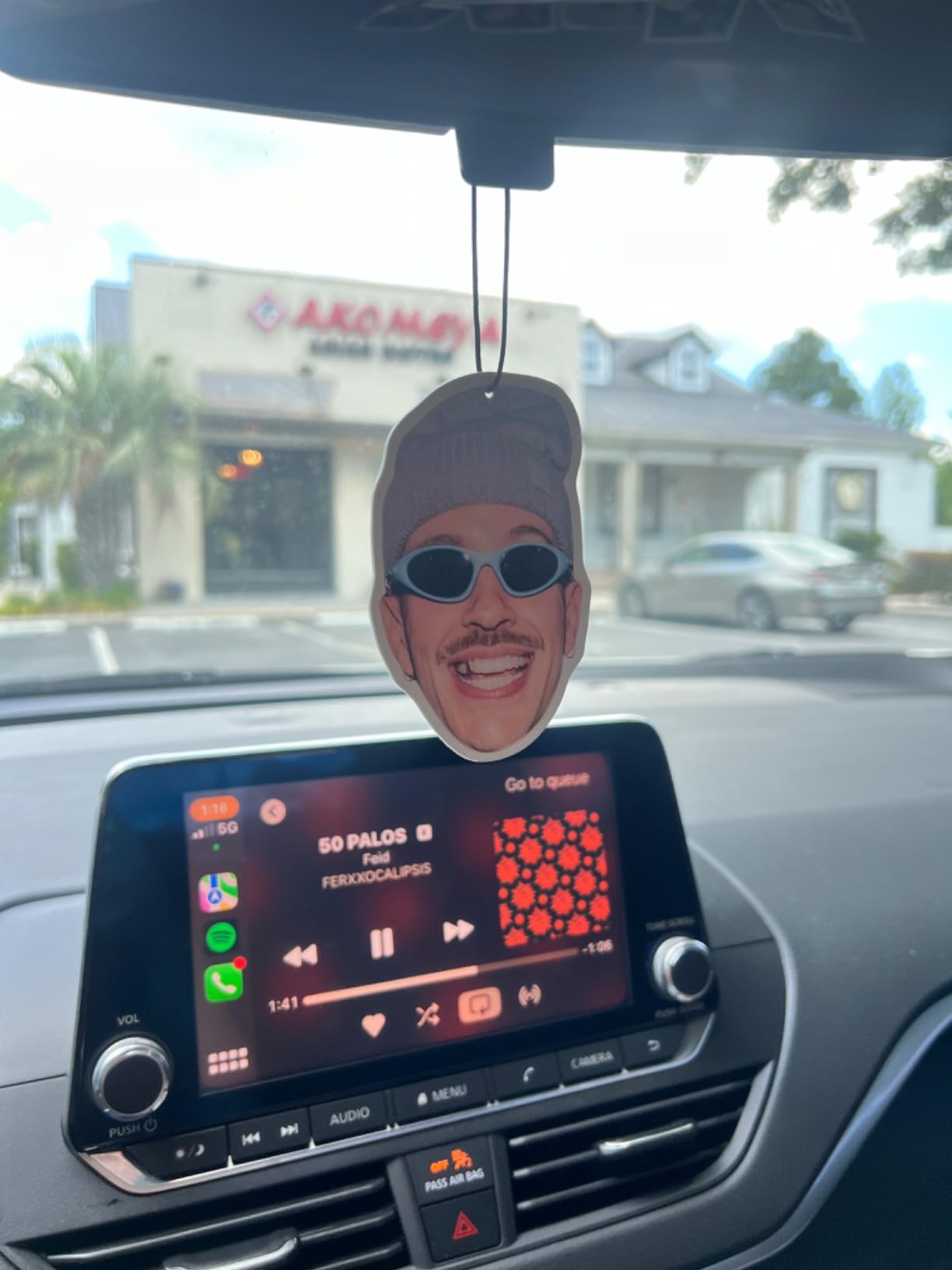 Ambientador de coche personalizado