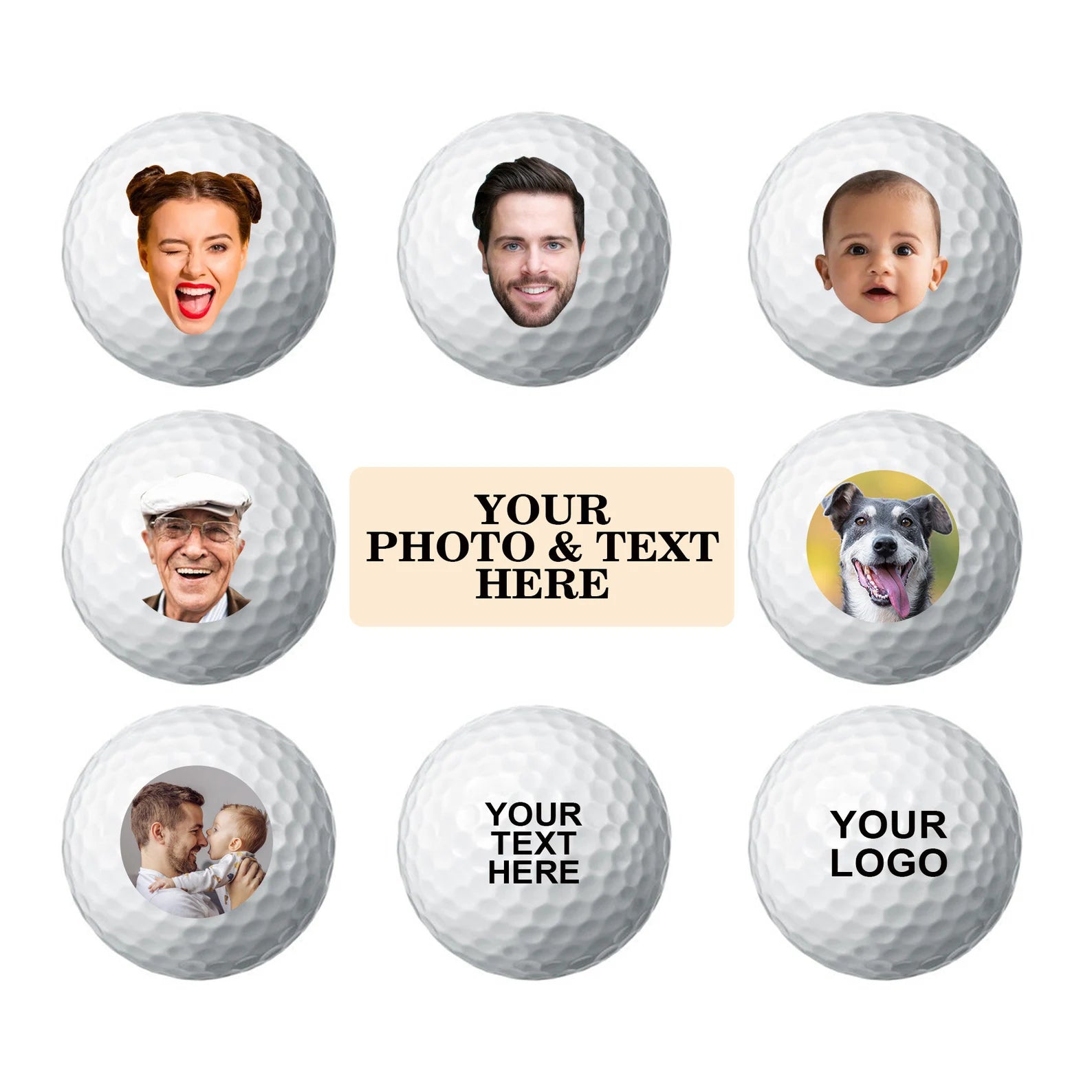 Personalised Golf Balls